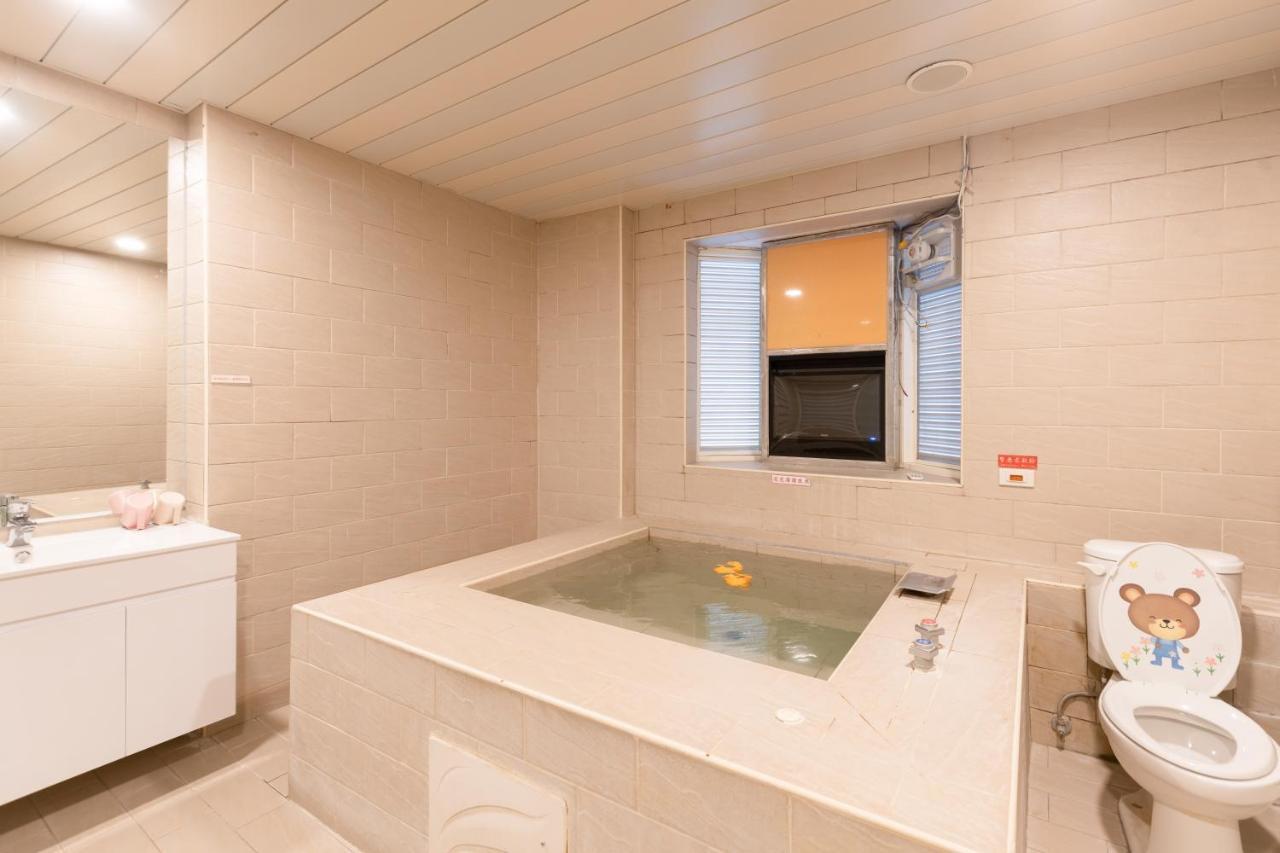 Ferienwohnung Yufuin Hot Spring Wulai Exterior foto